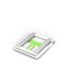 Фото #8 товара Belkin B2B118 - Multimedia stand - Green - Silver - Tablet