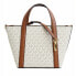 Фото #3 товара Сумка женская Michael Kors PRATT VANILLA Серый 18 x 18 x 10 cm