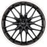 Фото #2 товара Колесный диск литой Barracuda Voltec T6 mattblack PureSports / Color Trim weiss 8x18 ET30 - LK5/112 ML73.1