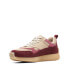 Фото #12 товара Clarks Lockhill Ronnie Fieg Kith Mens Burgundy Lifestyle Sneakers Shoes