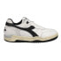 Diadora B.560 Used Italia Lace Up Mens Black, White Sneakers Casual Shoes 17942