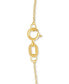 ფოტო #9 პროდუქტის Birthstone 18" Bezel Pendant Necklace in 14k Gold