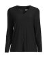 Фото #1 товара Women's Long Sleeve Performance V-Neck Top