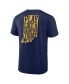 Men's Navy Notre Dame Fighting Irish Hometown Play Like A Champion Today 2-Hit T-shirt