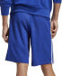 Фото #2 товара Men's Essentials Single Jersey 3-Stripes 10" Shorts