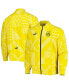 Фото #1 товара Men's Yellow Borussia Dortmund Pre-Match Raglan Full-Zip Training Jacket