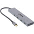 Фото #2 товара InLine USB 3.2 Gen.2 Hub (10Gb/s) - 4 port USB-C - OTG - aluminium housing