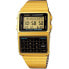 Фото #1 товара Часы унисекс Casio DATABANK CALCULATOR GOLD