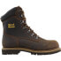 Фото #1 товара Chippewa Birkhead 8 Inch Waterproof Steel Toe Work Mens Brown Work Safety Shoes