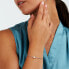 Silver bracelet with zircon Perla SAWM07