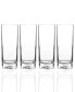 Фото #1 товара Glassware, Set of 4 On the Rocks Highball Glasses