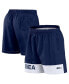 ფოტო #1 პროდუქტის Men's College Navy Seattle Seahawks Elements Shorts