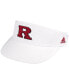 Фото #1 товара Men's White Rutgers Scarlet Knights Sideline Coaches High Visor
