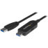 Фото #1 товара StarTech.com USB 3.0 Data Transfer Cable for Mac and Windows~USB 3.0 Data Transfer Cable for Mac and Windows - 2m (6ft) - 1.8 m - USB A - USB A - USB 3.2 Gen 1 (3.1 Gen 1) - Male/Male - Black