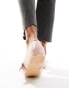 Фото #2 товара Public Desire Madelyn ballet flat in pink satin