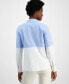 ფოტო #2 პროდუქტის Women's Colorblocked Roll-Tab-Sleeve Button-Front Shirt