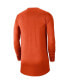 Men's Orange Clemson Tigers Textured Long Sleeve T-shirt