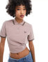 Фото #2 товара Fred Perry twin tipped polo in pink