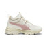Фото #3 товара Puma Cassia Via Mid Lace Up Womens White Sneakers Casual Shoes 39130906
