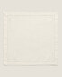 Hemstitched cotton napkins (pack of 2) 45 x 45 cm** **45 x 45 cm - фото #6