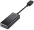 Фото #2 товара HP USB Type-C HDMI адаптер - черный - 25 мм - 11 мм - 150 мм