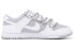 Фото #3 товара 【定制球鞋】 Nike Dunk Low Retro 穿搭主题 太空人 字母 解构 简约 高街 特殊礼盒 低帮 板鞋 男款 灰白 / Кроссовки Nike Dunk Low DJ6188-003