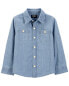 Baby Chambray Button-Front Shirt 12M