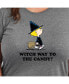 Trendy Peanuts Witch Way Plus Size Graphic T-shirt