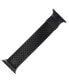 Фото #2 товара Ремешок для часов WITHit черный с сетчатым кожаным ремешком, совместимый с Apple Watch 38/40/41 мм.