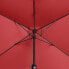 Фото #6 товара Пляжный зонт прямоугольный с куркой 200 x 300 см бордовый Uniprodo