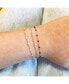 ფოტო #2 პროდუქტის Black Bead Bracelet 14K Gold