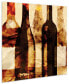 Фото #2 товара Smokey Wine 3Frameless Free Floating Tempered Art Glass Wine Bottle Wall Art by EAD Art Coop, 38" x 38" x 0.2"