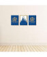Фото #3 товара Royal Prince Charming - Wall Art Room Decor - 7.5 x 10 inches - Set of 3 Prints