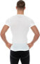 Brubeck Koszulka damska typu base layer z krótkim rękawem biała r. S (SS10540)