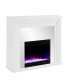 Фото #3 товара Morrigan Mirrored Color Changing Electric Fireplace