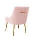 Фото #3 товара Beatrix Pleated Velvet Side Chair