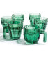 Cactus Stackable Drinking Glasses, Set of 6