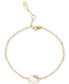 ფოტო #1 პროდუქტის Hello Kitty Diamond Accent & Enamel Link Bracelet in 10k Gold