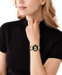ფოტო #4 პროდუქტის Women's Parker Quartz Three-Hand Leopard Print Calf Hair Watch 39mm