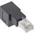Фото #9 товара InLine patch cord adapter Cat.6A - RJ45 male / female - angled 90° downwards