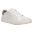 Фото #2 товара VANELi Coyle Perforated Lace Up Womens Off White Sneakers Casual Shoes 310137