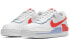 Фото #4 товара Кроссовки Nike Air Force 1 Low Shadow SE Бело-сине-красные