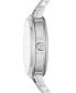 ფოტო #2 პროდუქტის Women's Metro Three-Hand Silver-Tone Stainless Steel Watch 30mm, KSW9001