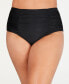 Фото #1 товара Plus Size High-Waist Bikini Bottoms, Created for Macy's