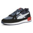Фото #2 товара Puma Graviton Pro Lace Up Mens Black, Blue Sneakers Casual Shoes 38073618