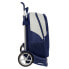 Школьный рюкзак с колесиками Benetton Varsity Серый Тёмно Синий 32 x 44 x 16 cm