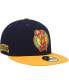 Фото #1 товара Men's Navy, Gold Boston Celtics Midnight 59FIFTY Fitted Hat