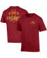 Фото #2 товара Men's Cardinal Iowa State Cyclones Stack 2-Hit T-shirt