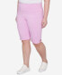 ფოტო #3 პროდუქტის Plus Size Spring into Action Solid Tech Stretch Skimmer Pant