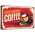 Bilder Kaffee Schild Retro Vintage